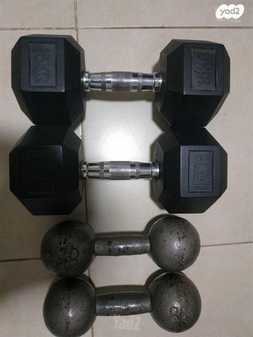 משקולת יד  2x 15KG + 2x 8KG