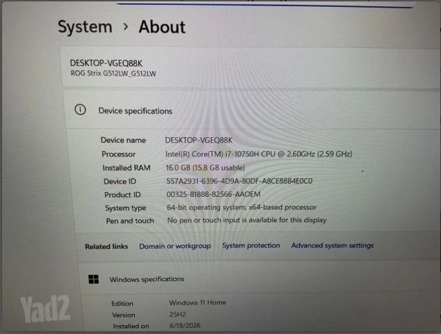 Asus ROG Strix G15
