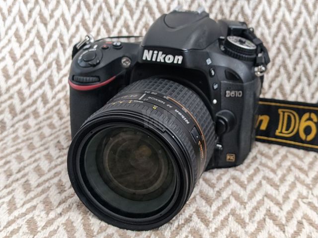 Nikon D610 (D600) מקצועית