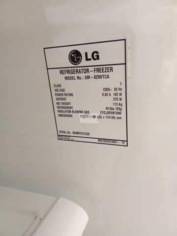 מקרר LG לחלקים