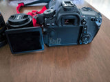 Canon EOS 70D + 3 עדשות