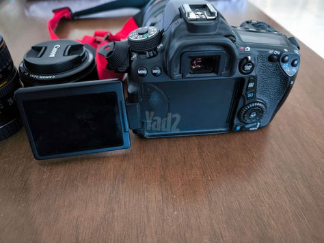 Canon EOS 70D + 3 עדשות