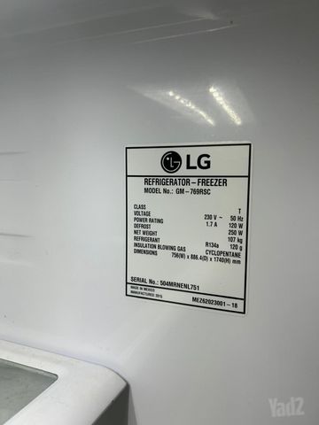 מקרר LG דגם GM-769RSC