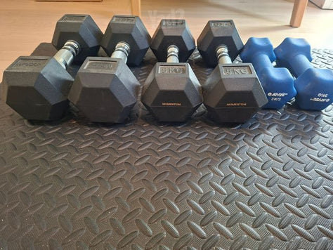 סט משקולות יד (dumbbells)
