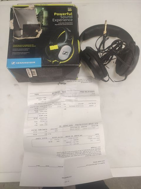 אוזניות-Sennheiser Hd 201