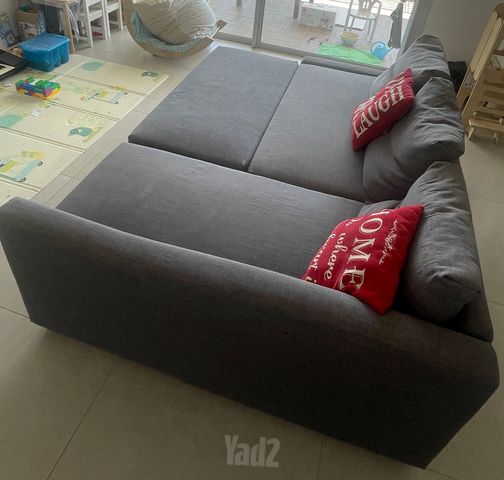 ספה עם שזלונג