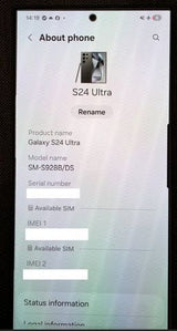 Samsung S24 Ultra