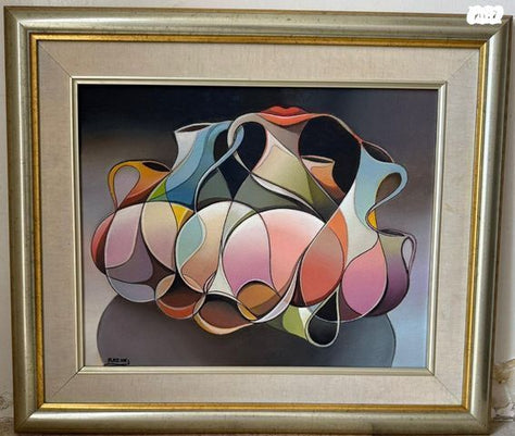 ציור עם מסגרת 60×70