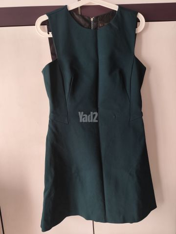 שמלה ירוקה ZARA מידה S , XS