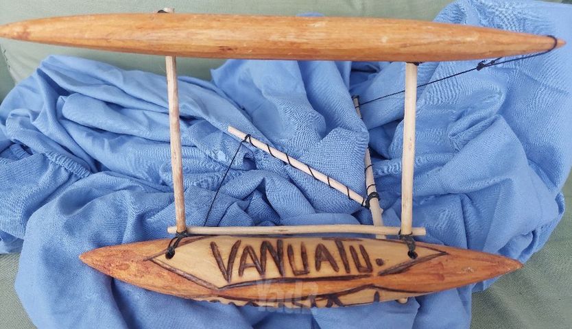 דגם סירה catamaran Vanuatu