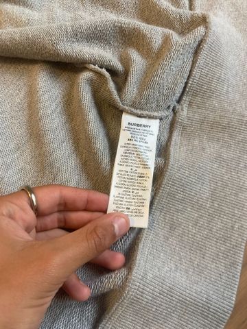 Burberry nova check מידה L