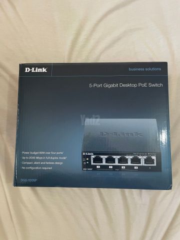 סוויץ D-Link DGS-1005P PoE