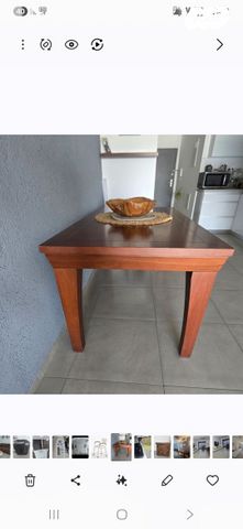 שולחן עץ פינת אוכל