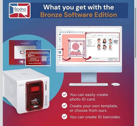 מדפסת כרטיס Evolis zenius