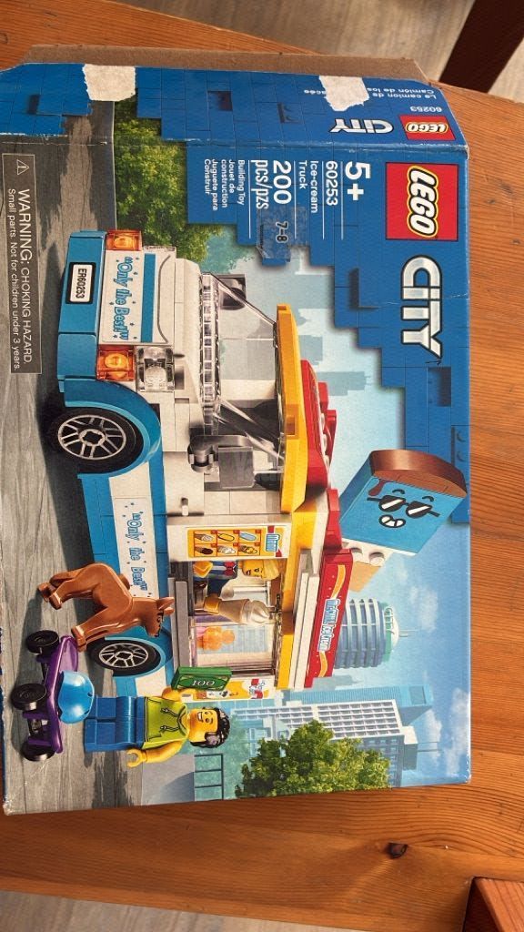 Lego אוטו גלידה