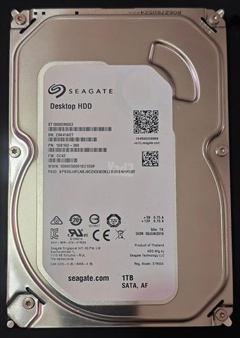 כונן קשיח 3.5" Seagate 1TB