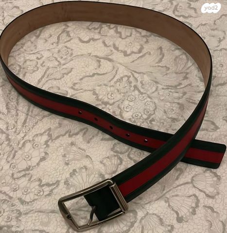 חגורת עור gucci