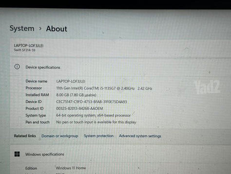 מחשב נייד Acer 14