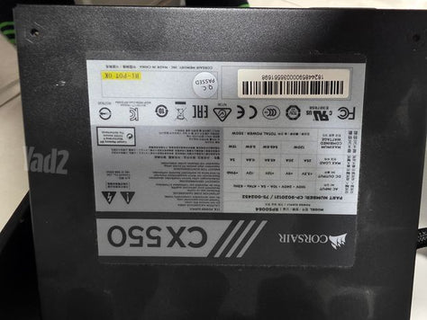 ספק כוח Corsair CX550 550W