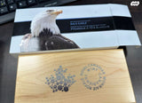 סט מטבעות כסף Bald Eagle