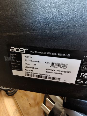 המסך Acer RC271U