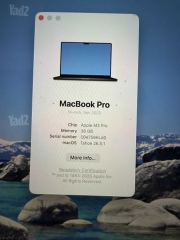 MacBook Pro M3 36GB