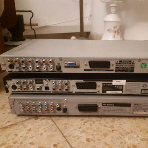 3 מכשירי dvd