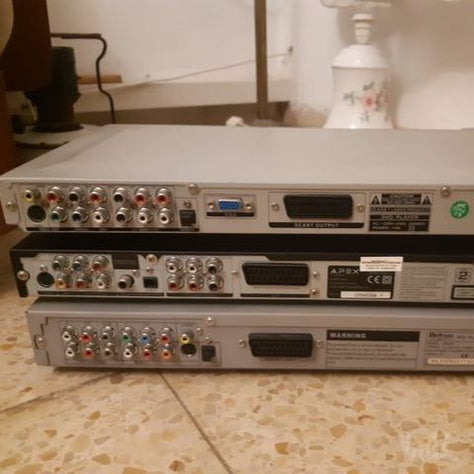 3 מכשירי dvd