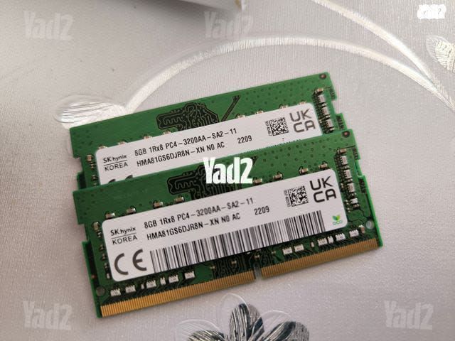 2x8Gb=16Gb 3200MHz DDR4