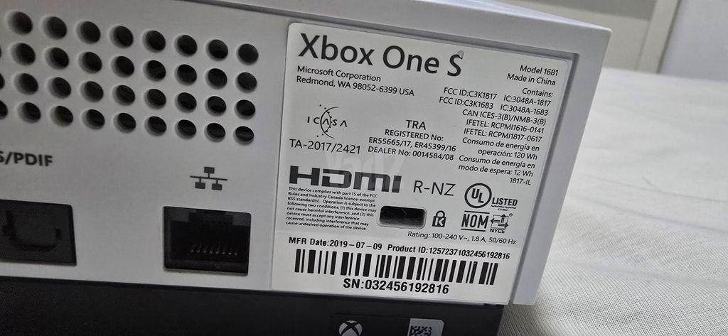 Xbox one למכירה