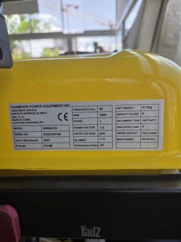 גנרטור 230v