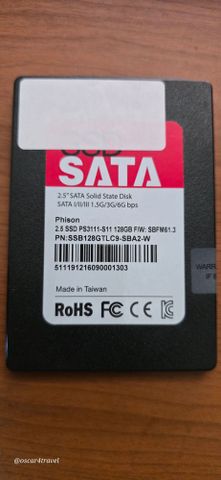 דיסק קשיח SSD 2.5 אינצ' 128 GB