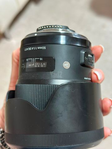 עדשת SIGMA ART 50MM   לNIKON
