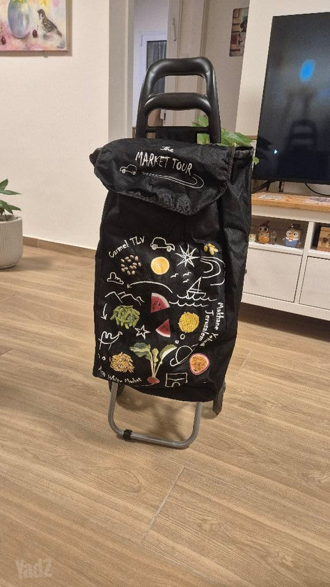 עגלת שוק כחדשה