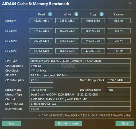 3200 DDR4 16GB(2x8)