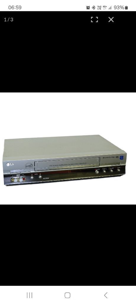 VCR LG GC990W 6 Heads