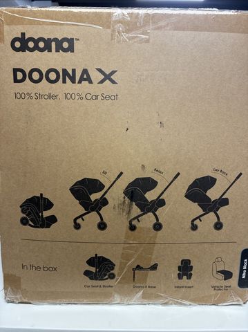 New Doona X stroller seat