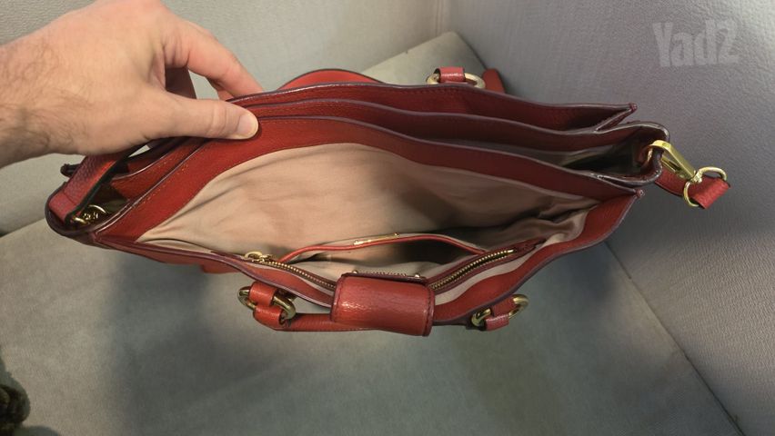Madras Convertible Lock Tote