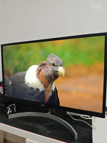 מסך 4K,  דגם  LG 27UL500-W