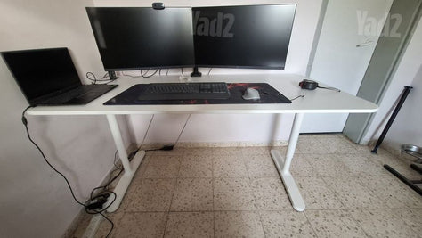 שולחן IKEA BEKANT לבן 160×80