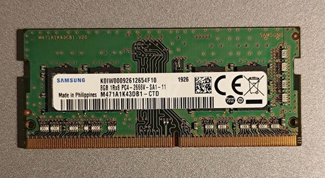 זיכרון RAM Samsung 8GB DDR4
