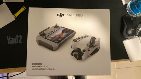 רחפן DJI mini 4 pro combo כחדש
