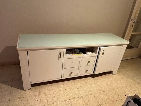 מזנון עץ מלא