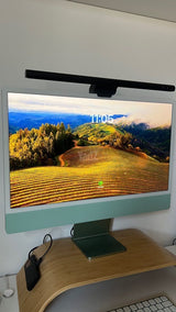 Imac  24 apple M1 ירוק