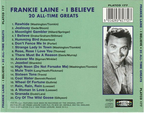 Frankie Laine I Believe