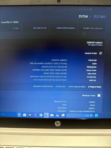 Hp Laptop 15.6