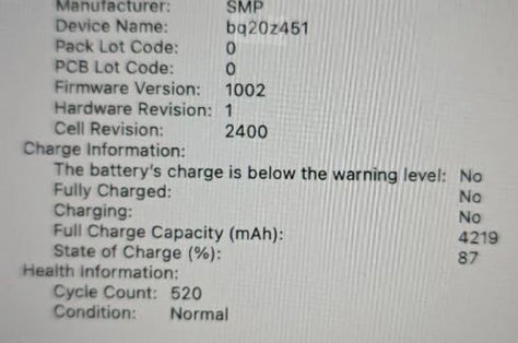 MacBook Pro 2019 13" i5 A2159
