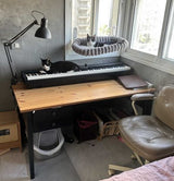� שולחן IKEA מעץ מלא