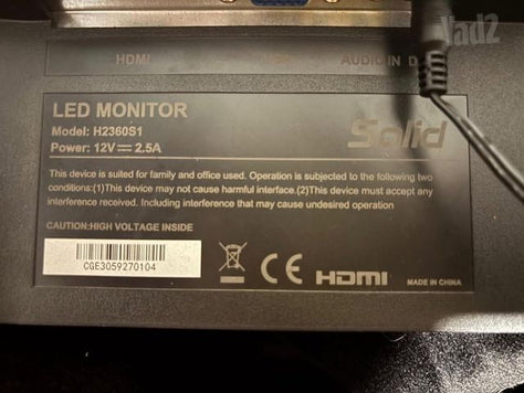מסך מחשב איכותי  Solid H2360S1