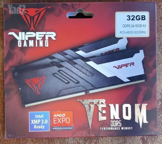 RAM DDR5 2x16GB 6000MT/s